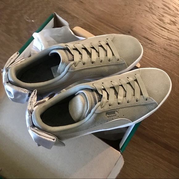 NIB Puma Suede Bow Sneakers Size 7.5 - Picture 8 of 8